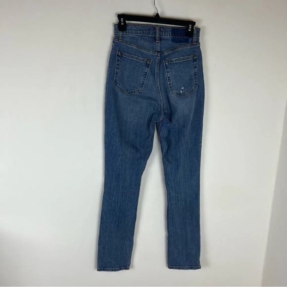 Abercrombie & Fitch 90s Slim Straight Ultra High Rise Jeans Size 26/2 Curve Love - Picture 7 of 9